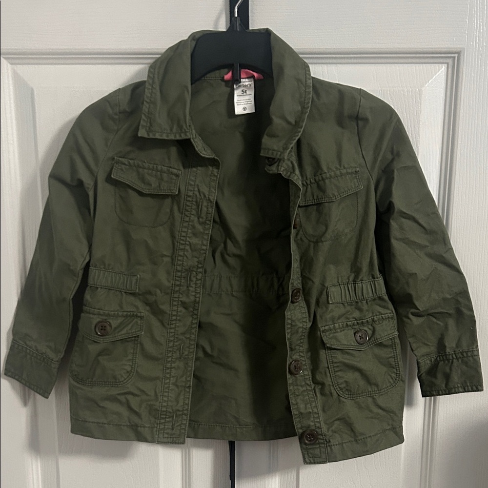 Carter's Olive Green Kids Jacket